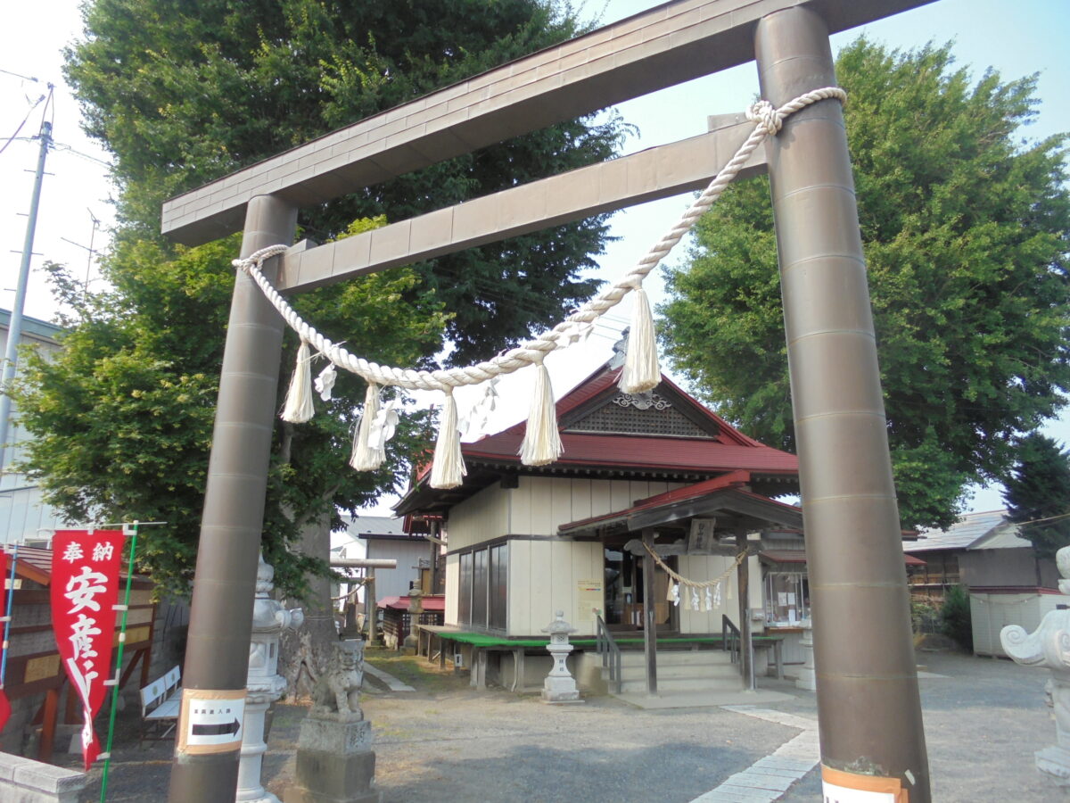 白山神社／八戸の道路は難しい