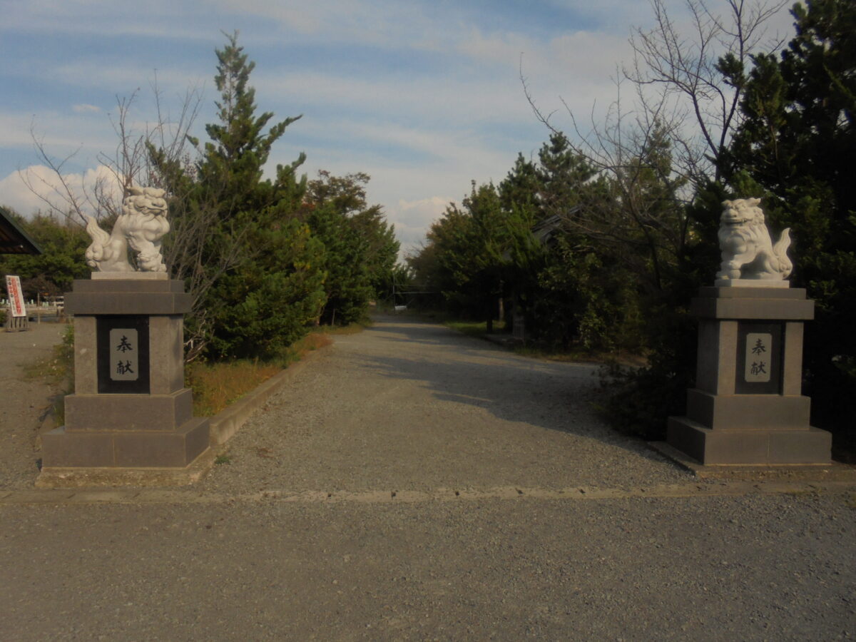 五所川原神明宮／再建頑張ってほしい！